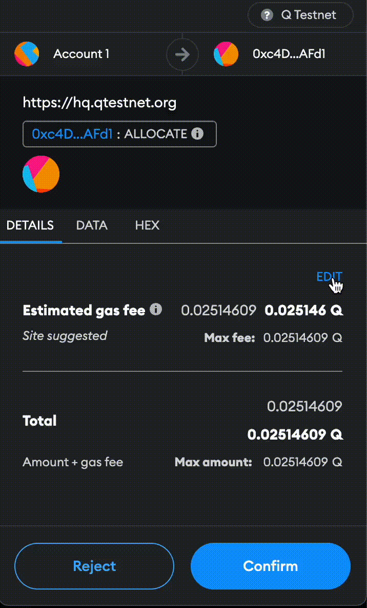 Increasing gas limit in MetaMask